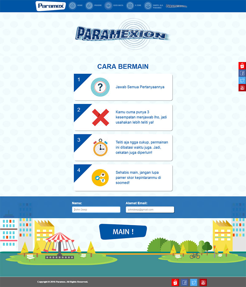 Paramex Official Brand Portal & Campaign Site