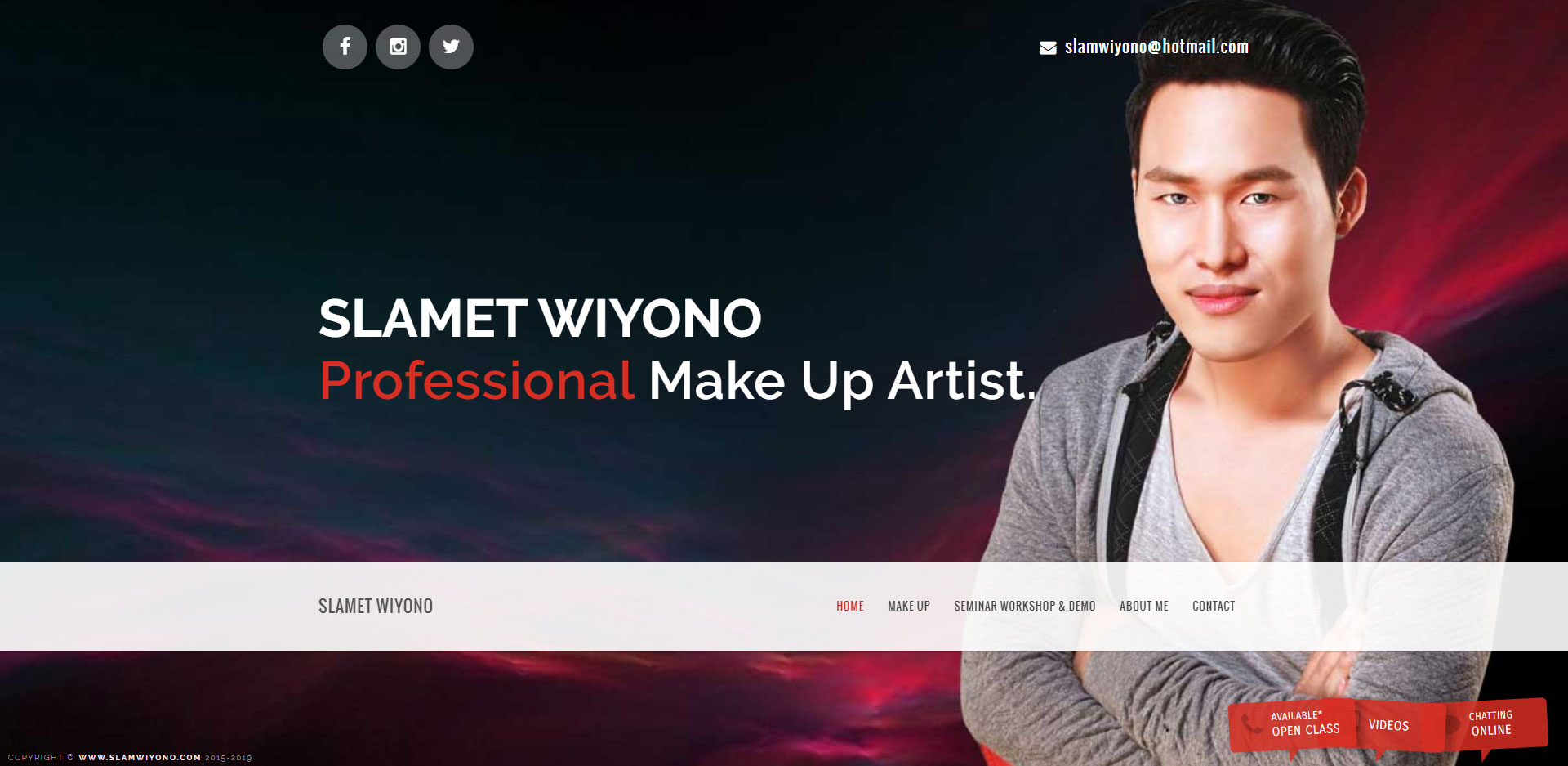 Slamwiyono Celebrity Makeup Artist Portal & Academy